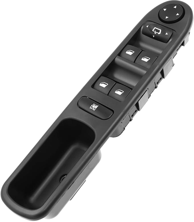 Raambediening Schakelaar - Venster Bediening - Auto Interieur - Directe Vervanging - 25.7 x 5.5 x 6 cm