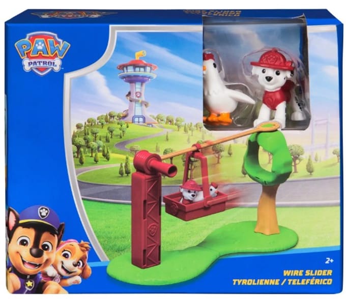 Paw Patrol Wire Slider Minispeelset