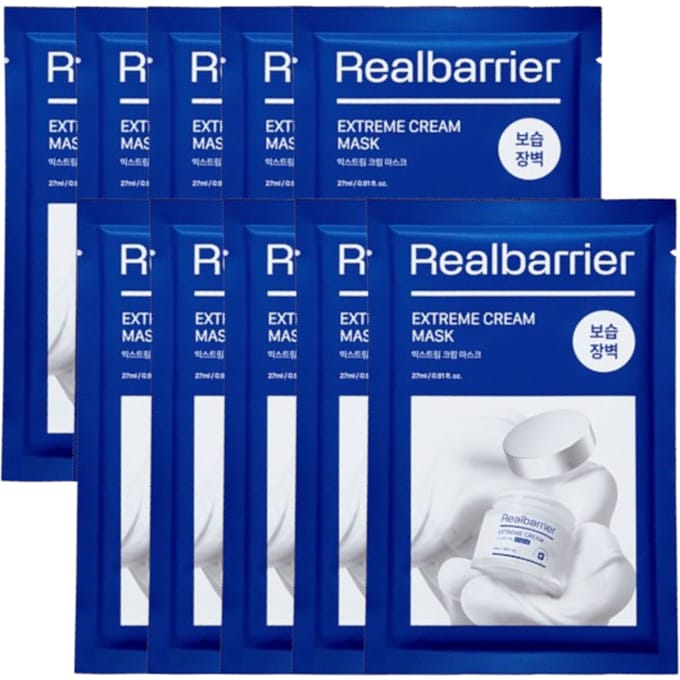 Real Barrier - Extreme Cream Mask - 10stukken