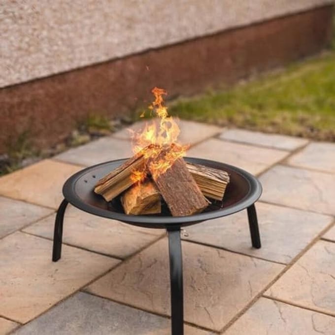 Draagbare Vuurkorf en Buitenhaard voor BBQ en Camping