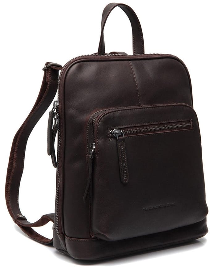 Chesterfield Floran Waxed Pull Up Rugzak - Bruin