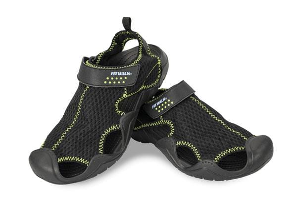 Zwarte Sandalen voor Heren 41