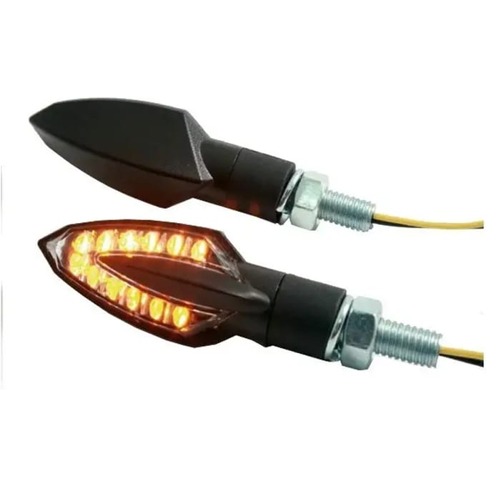 Paar motorfiets led-knipperlichten Brazoline Vinci