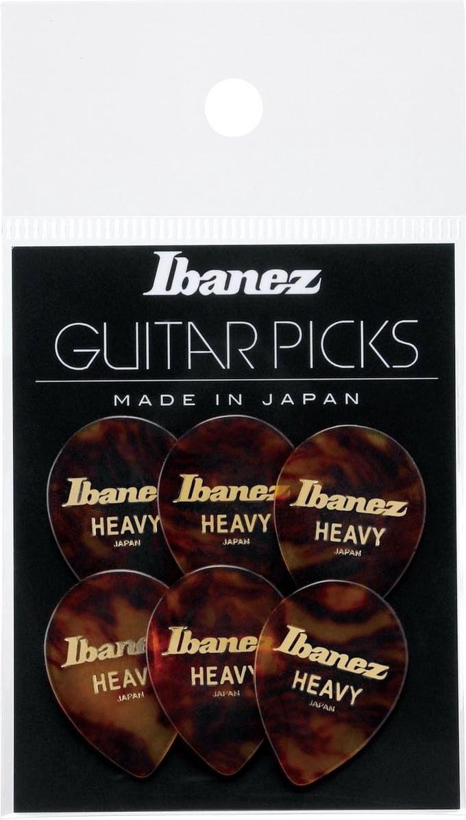 Ibanez -Small Teardrop - Plectrum - Heavy - 6-pack