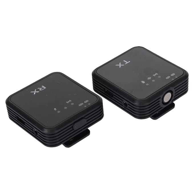 Draadloze Lavalier Microfoon Ruisonderdrukking 2-weg Monitoring Draadloze Lavalier Reversmicrofoon voor