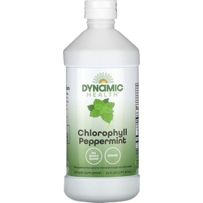 Dynamic Health, Chlorofyl, Pepermunt, 473 ml (473 ml)