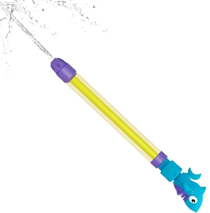 Watersproeier Kinderen - Water Speelgoed - Buiten Spelen - Stabiele Waterstraal - 37 cm - Haai