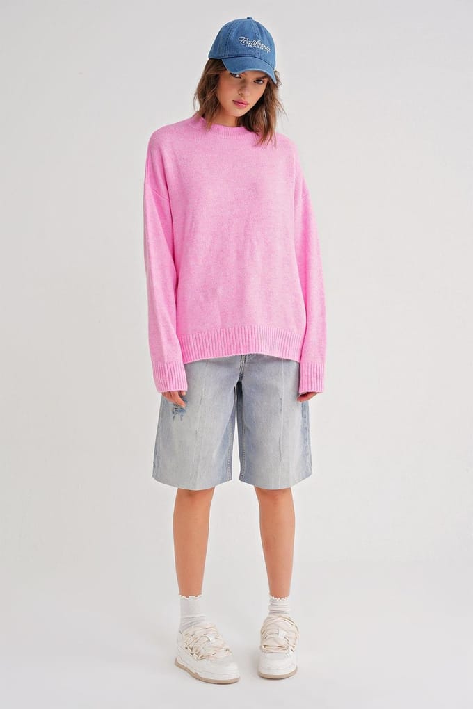 Oversized Gebreide Trui