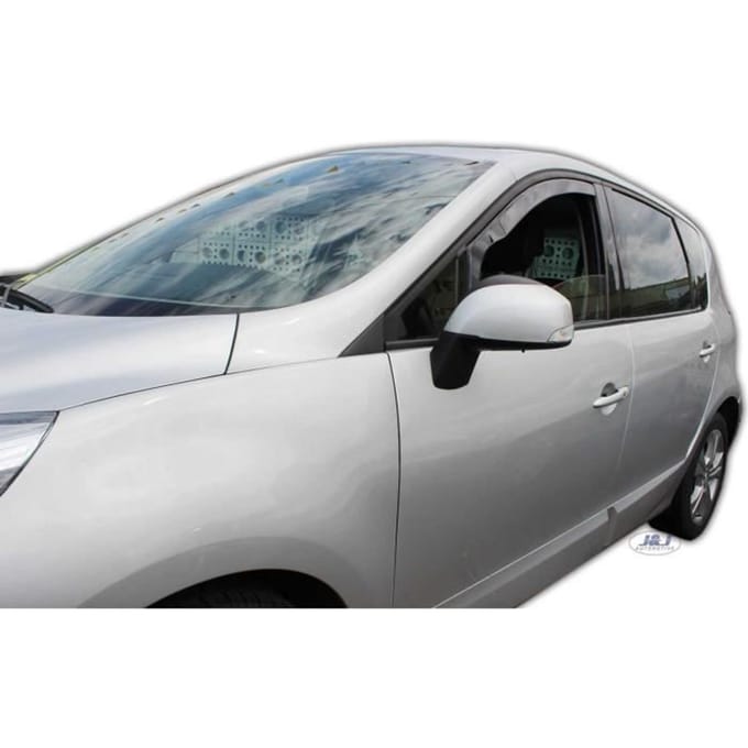J&J AUTOMOTIVE | Heko Deflecteurs d'air Déflecteurs de Vent Pour Renault Scenic 3, 2009-2016