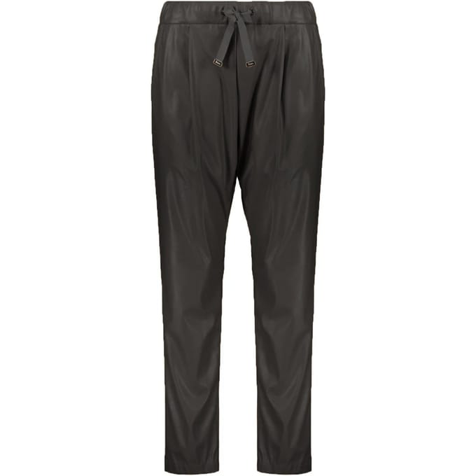 Herno Broek met Elastische Taille en Trekkoord