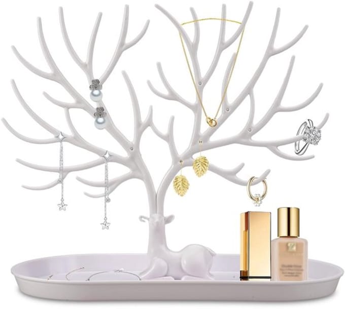 Dailygoody - 2 in 1 Antler Jewelry Stand - Sieradenhouder - Elegant