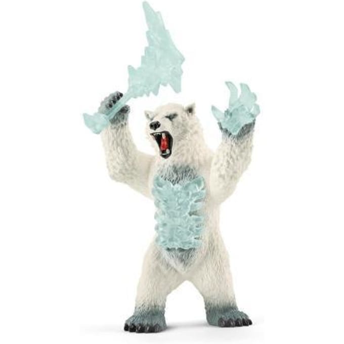 Schleich Eldrador 42510 Blizzardbeer met wapen Dieren
