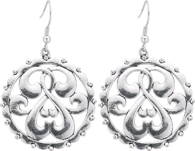 Behave - Oorhangers vintage design - elegante retro sieraden