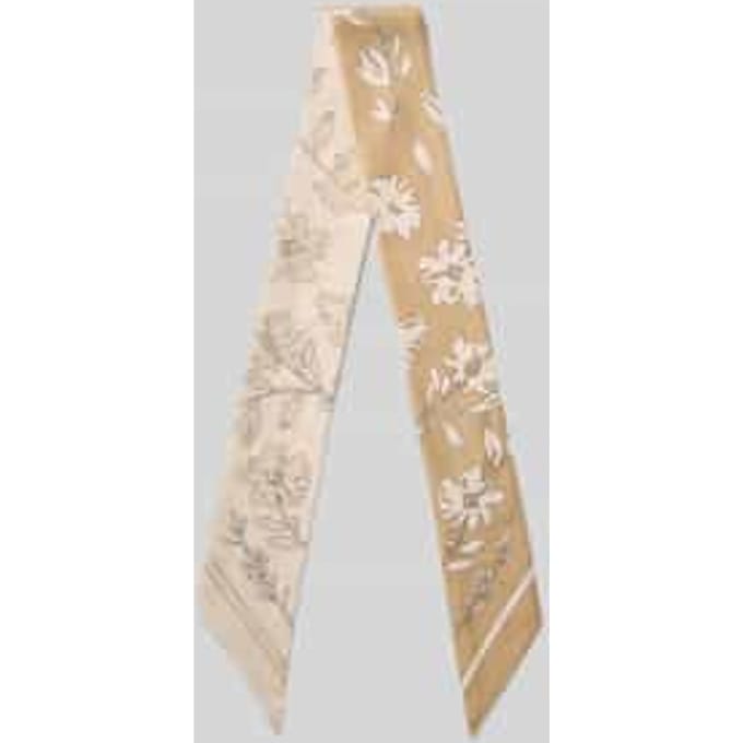 Zijden sjaal met all-over motief model 'VINCENCY_T_7*115'