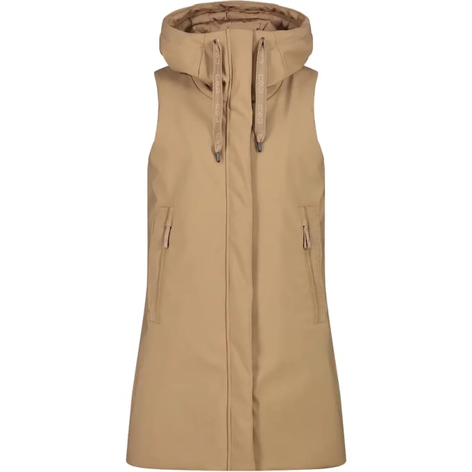 Dames mouwloze hoodie CMP