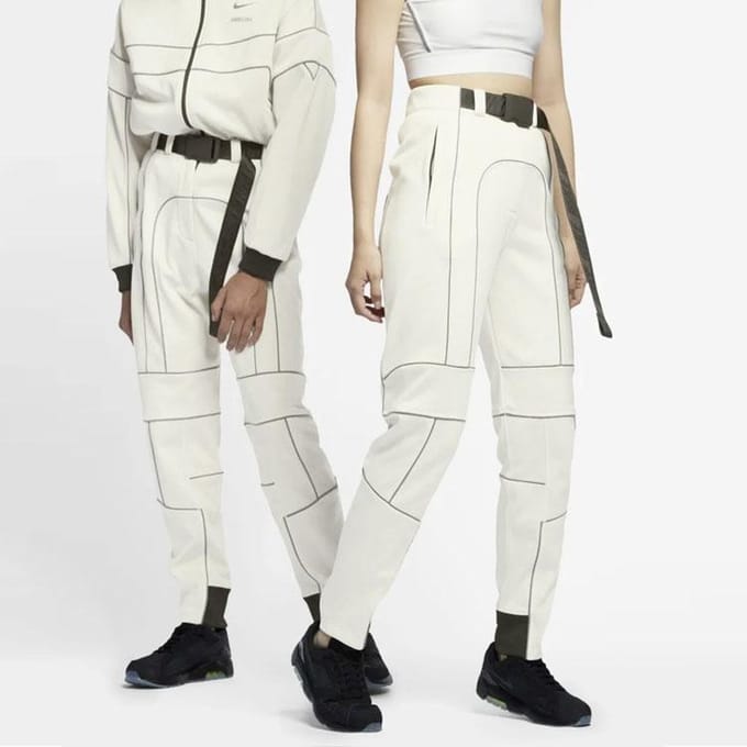 Nike X Ambush Broek voor Dames Phantom AQ9230-030 L white