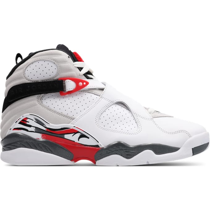Jordan Retro 8 Sneakers Heren - Wit - Maat 43 - Leer