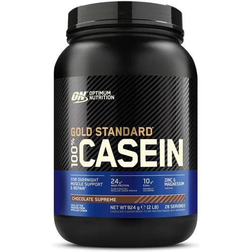 Optimum Nutrition Gold Standard 100% Casein Time Release Proteine - Creamy Vanilla - Caseïne Eiwitpoeder - 924 gram (28 servings)