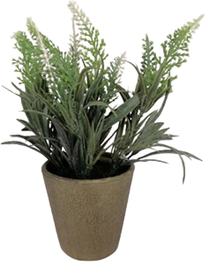Lavendel kunstplant met pot H. 17cm - Overig - Motif 4 - SILUMEN