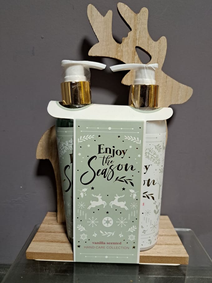 hand verzorging set - kerst geschenk - vanille - leuk kado - geschenk set