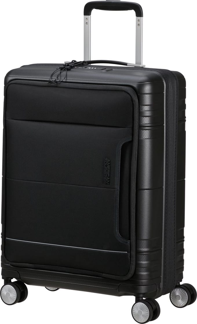 American Tourister Koffer - Hello Cabin Spinner 55/20 (Handbagage) uitbreidbaar - Onyx Black
