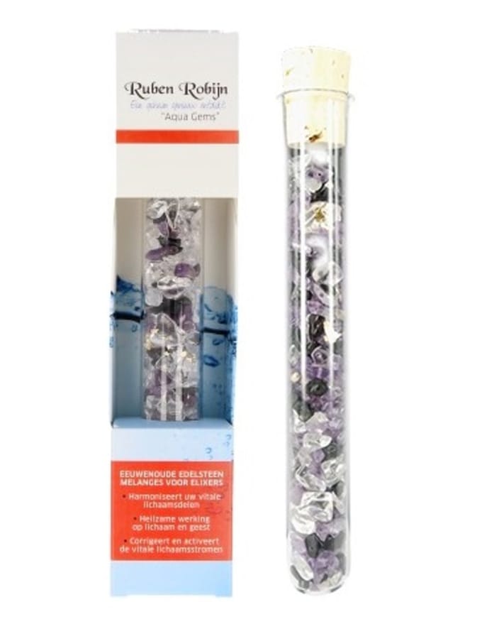 Aura melange small Aqua Gems edelsteenwand