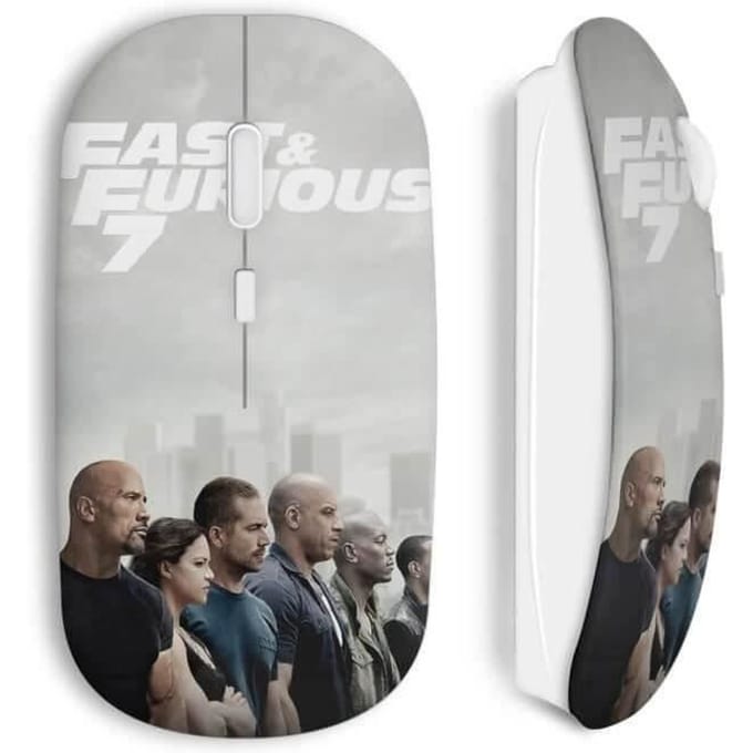 Paul Walker Fast Furious 7 draadloze muis