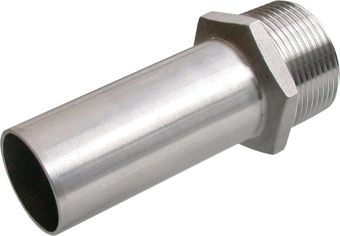 Bonfix Pressfitting RVS 316L Insteekkoppeling 3/4 x �22 - conische buitendraad (R) x insteek