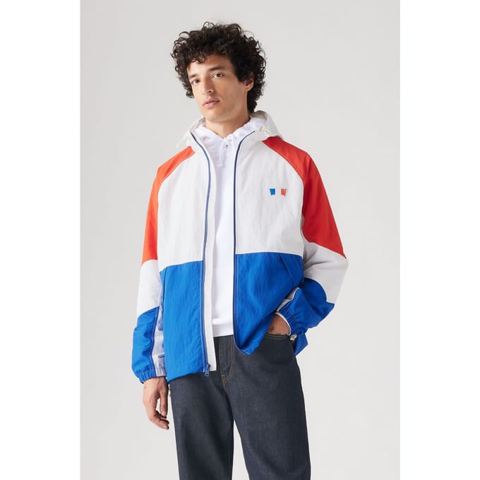 Levi's Original Hm Windbreaker White Taglia: L | Giacche leggere Outlet | Uomo | Bianco