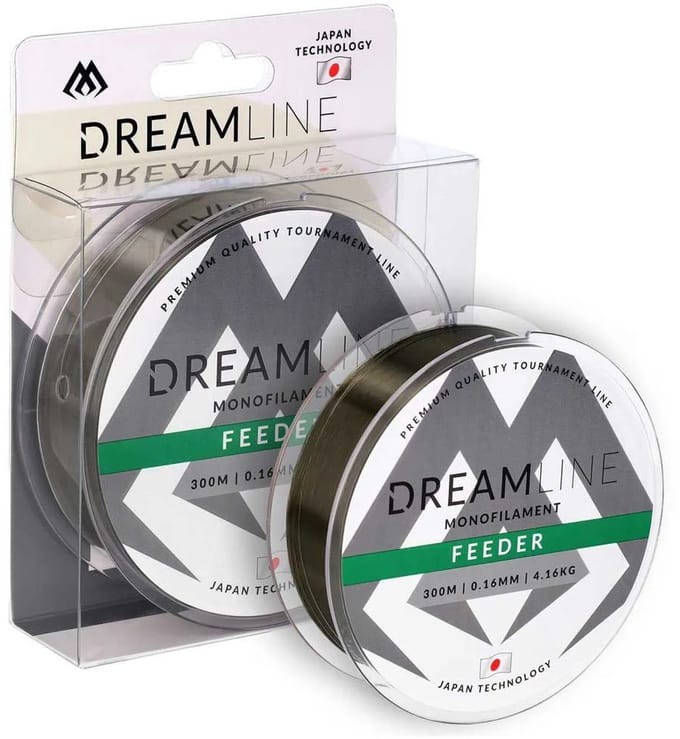 Mikado Dreamline Feeder Monofilament 300 M Groen 0.180 mm