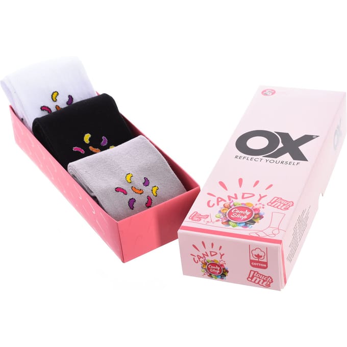 Set van 6 lage sokken OX met frisse geuren