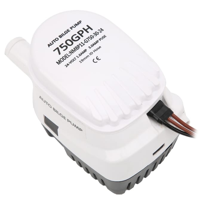 24V 750GPH Automatische Dompel Lenspomp Corrosie Brandbeveiliging met Ingebouwde Vlottenschakelaar