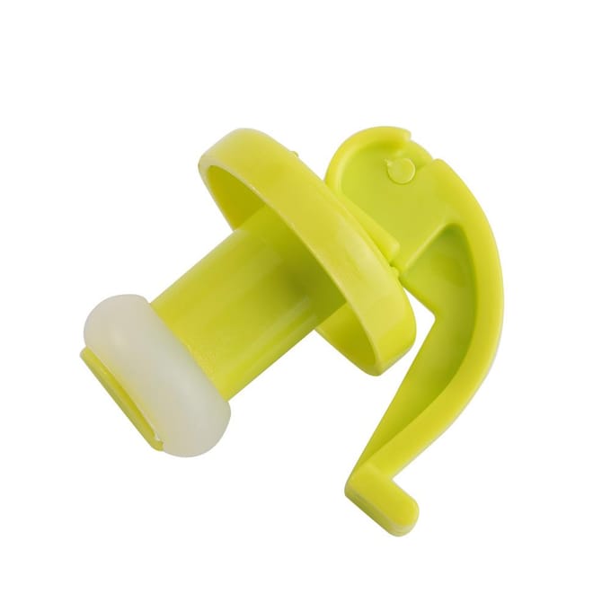 2 stuks set Siliconen Wijn Bier Afdekking Luchtdicht Afgesloten Flesdop Stop Drank Eenvoudig Openen Plug yellow