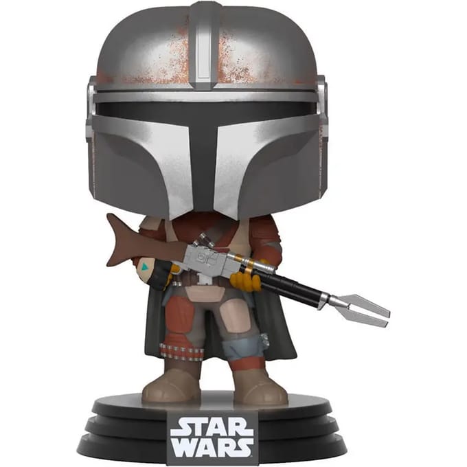 Funko POP! Star Wars: The Mandalorian - The Mandalorian #326 | Bobble-Head Vinyl Figure |