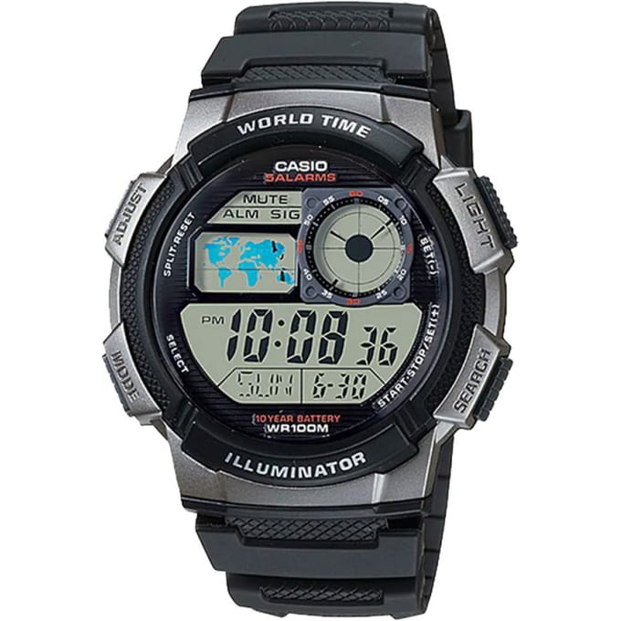 Casio AE-1000W1BV Heren Horloge 48mm 10ATM