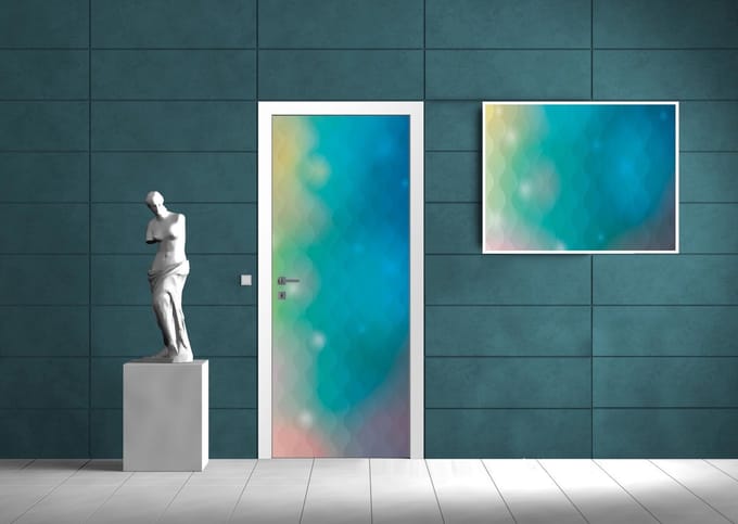 Abstract Art Photo Wallcovering