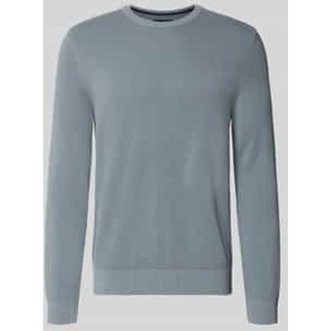regular fit pullover van puur katoen