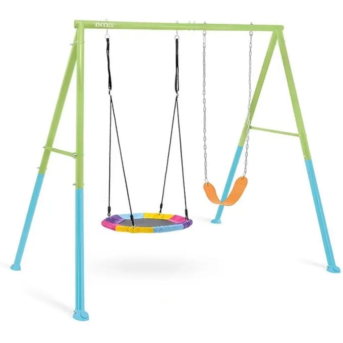 Intex Saucer & Swing Twee Swing Activiteiten - Schommelset