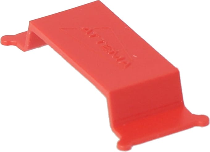 Attema K25 Draadborgclip - Rood - Per 1 stuk(s)