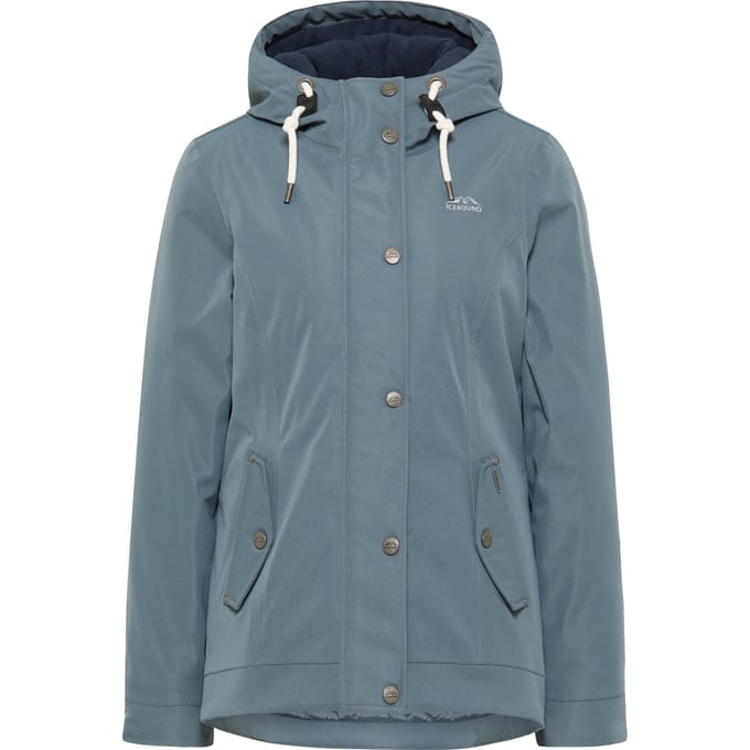ICEBOUND winterjas Klima Iglo Dames blauw-grijs