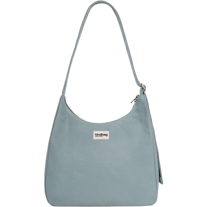 Hindbag schoudertas Claire mint - Biologisch katoen