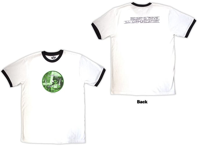 Beastie Boys - Record Label Heren T-shirt - S - Wit