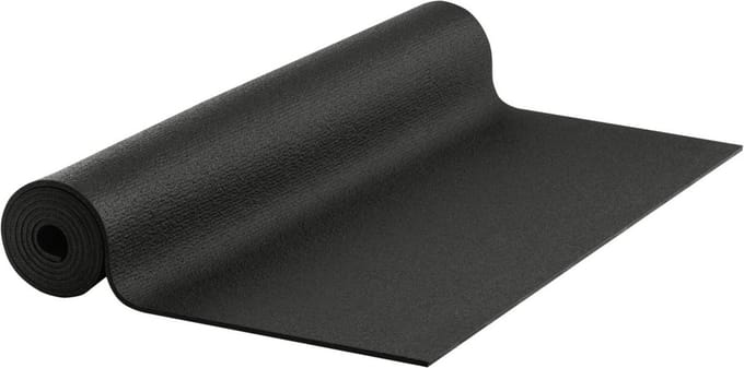 Ecoyogi Yogamat Studio PVC - Ecoyogi – 183 x 61 cm – dikte 4,5 mm – zwart – Ökotex certificaat