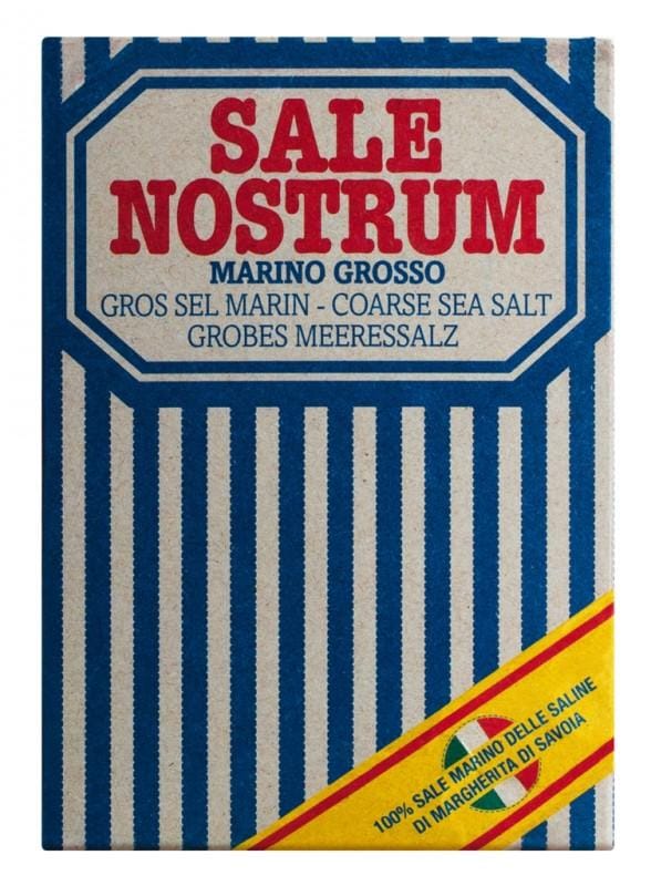 Zout grofkorrelig marino grosso 1kg - sale nostrum