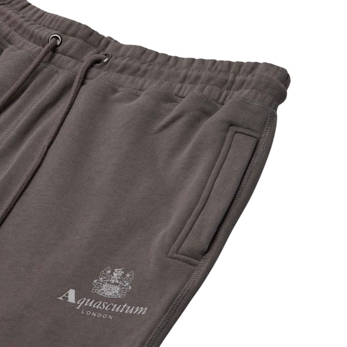 Aquascutum Active Basic Rib Moonrock Grey Trainingsbroek