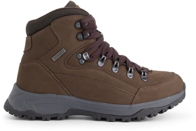Travelin' Klovborg Dames - Halfhoge wandelschoenen - Waterdicht - Bruin