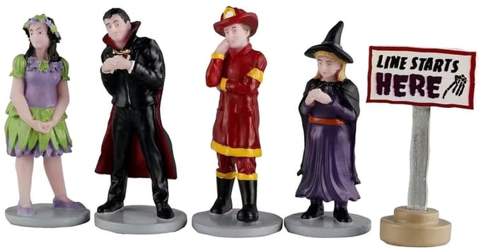 Spooky Town - Line Starts Here - Set van 5