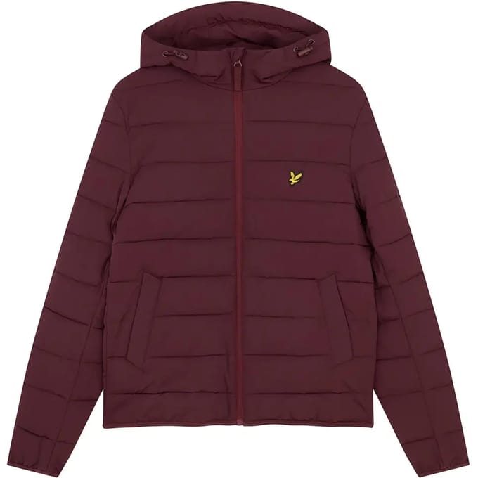 Lyle & Scott Jas winter Lightweight Padded Jacket Rood