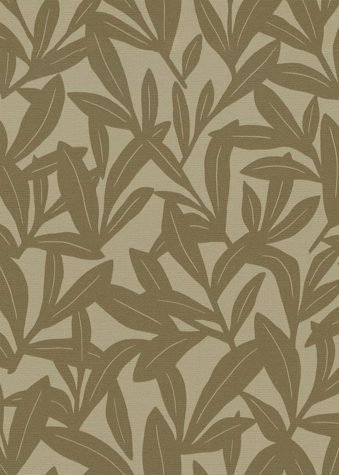Erismann Vinylbehang 10521-24 - La Terasse - Botanisch Beige - 53cm x 10.05m
