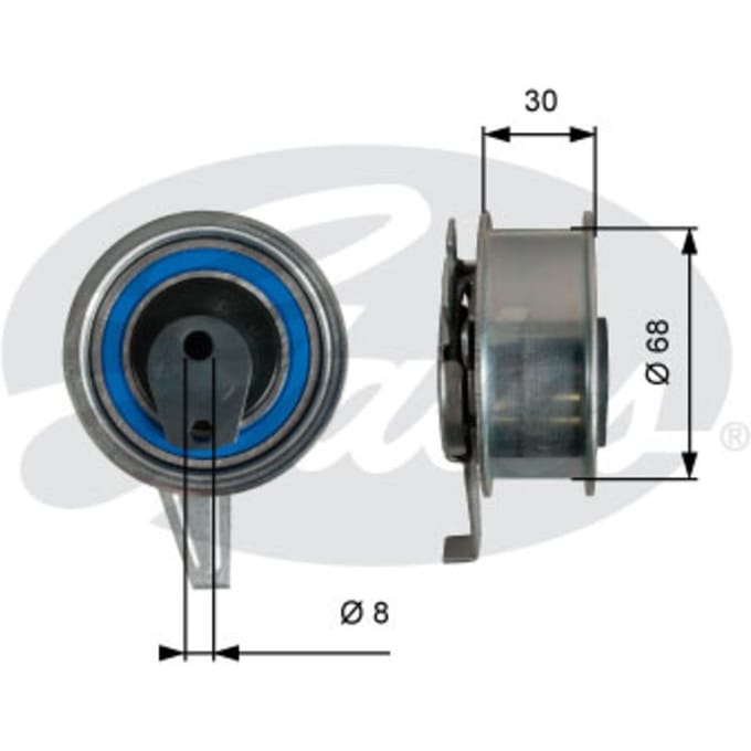Spanpoelie, PowerGrip distributieriem GATES T43245